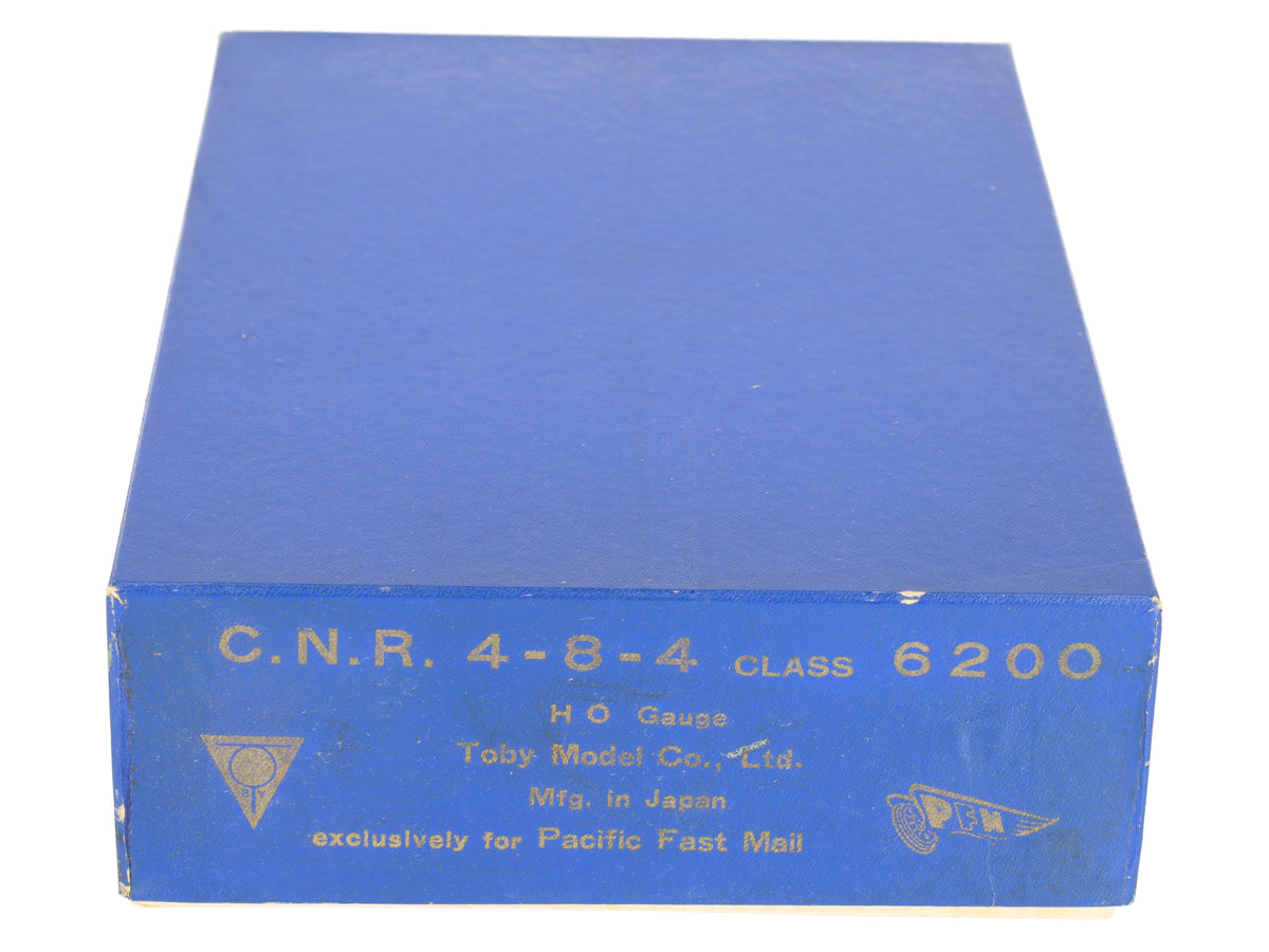Pacific Fast Mail HO BRASS C.N.R. 4-8-4 Class 6200 Steam Loco & Tender -Painted/Box