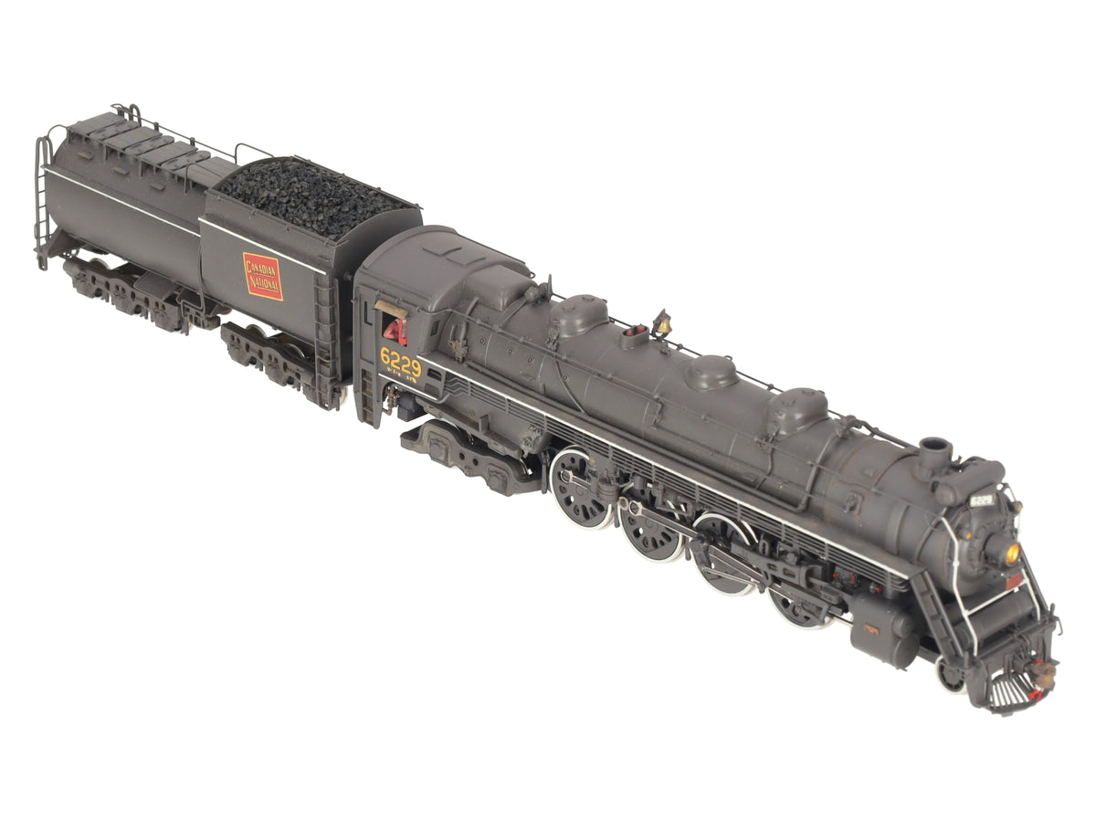 Pacific Fast Mail HO BRASS C.N.R. 4-8-4 Class 6200 Steam Loco & Tender -Painted/Box