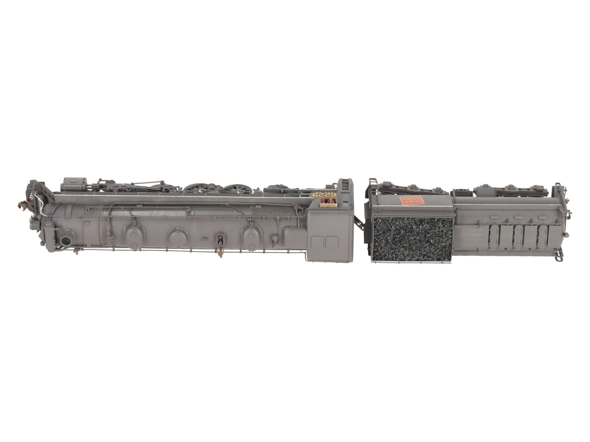 Pacific Fast Mail HO BRASS C.N.R. 4-8-4 Class 6200 Steam Loco & Tender -Painted/Box