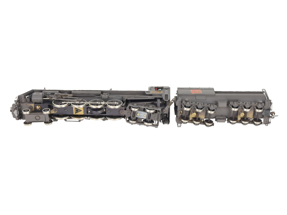 Pacific Fast Mail HO BRASS C.N.R. 4-8-4 Class 6200 Steam Loco & Tender -Painted/Box