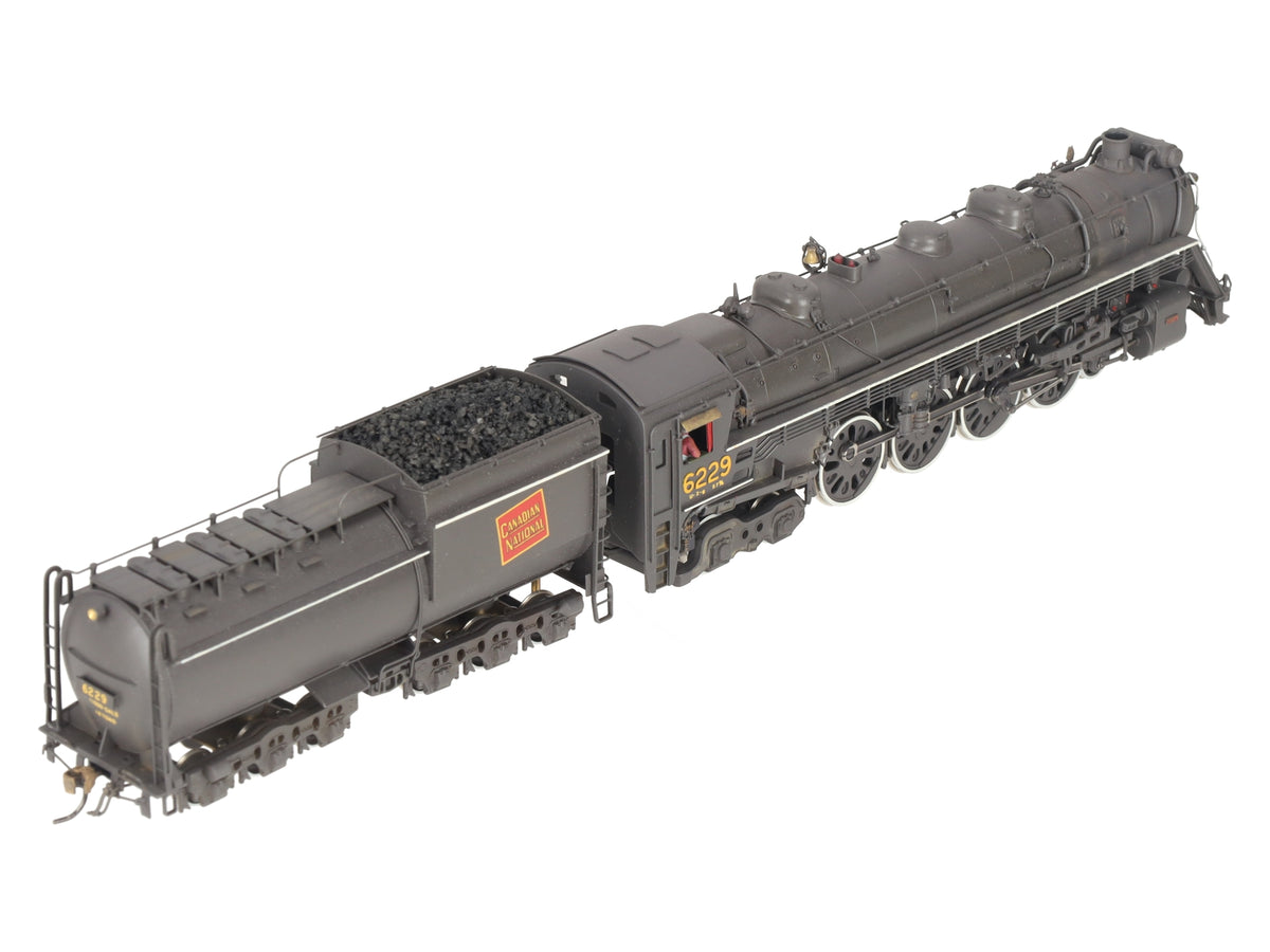 Pacific Fast Mail HO BRASS C.N.R. 4-8-4 Class 6200 Steam Loco & Tender -Painted/Box