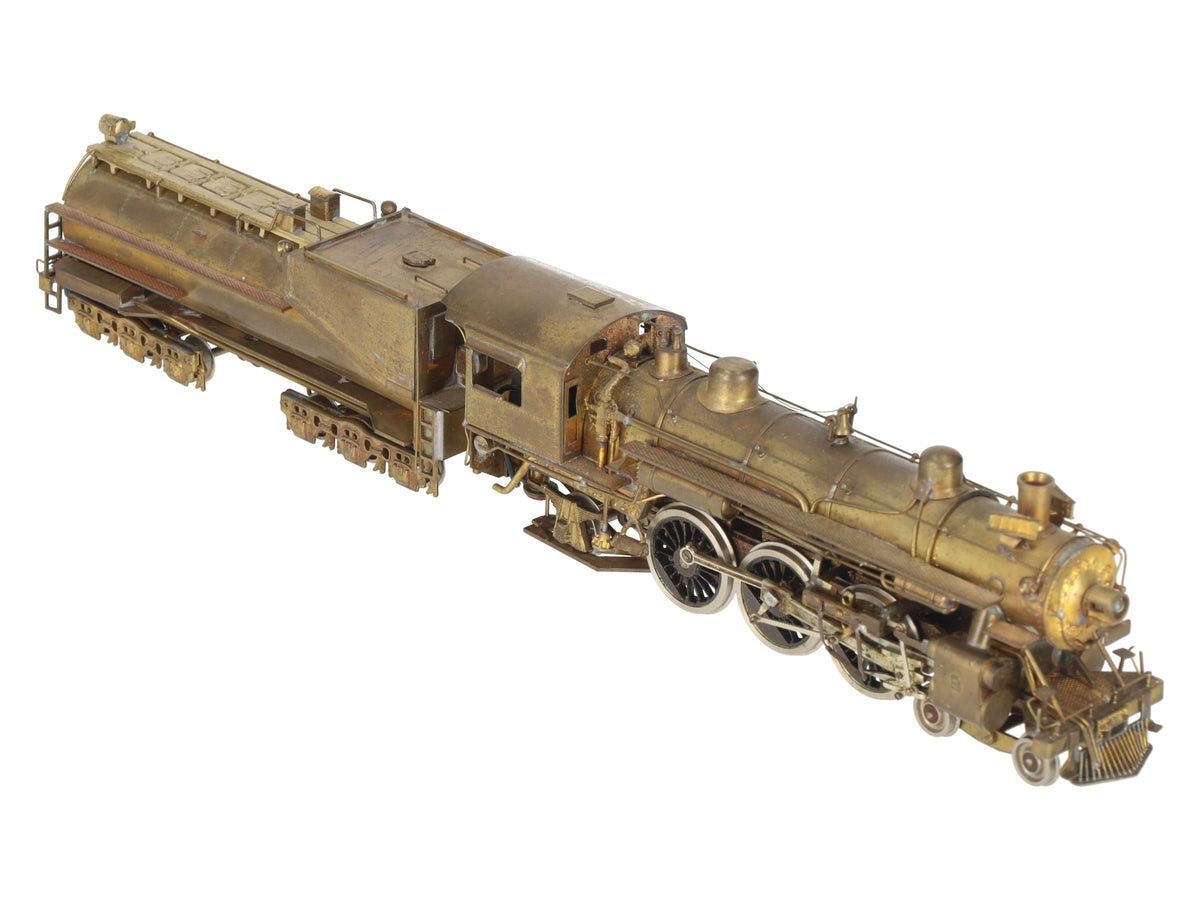 Austin HO Scale Brass SP P-5 Pacific Steam Locomotive & Tender VG/Box