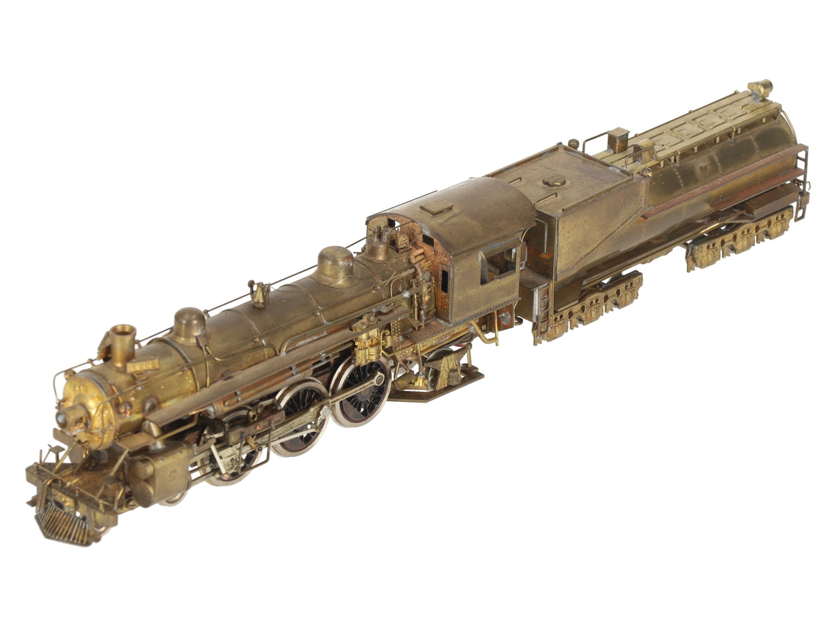 Austin HO Scale Brass SP P-5 Pacific Steam Locomotive & Tender VG/Box