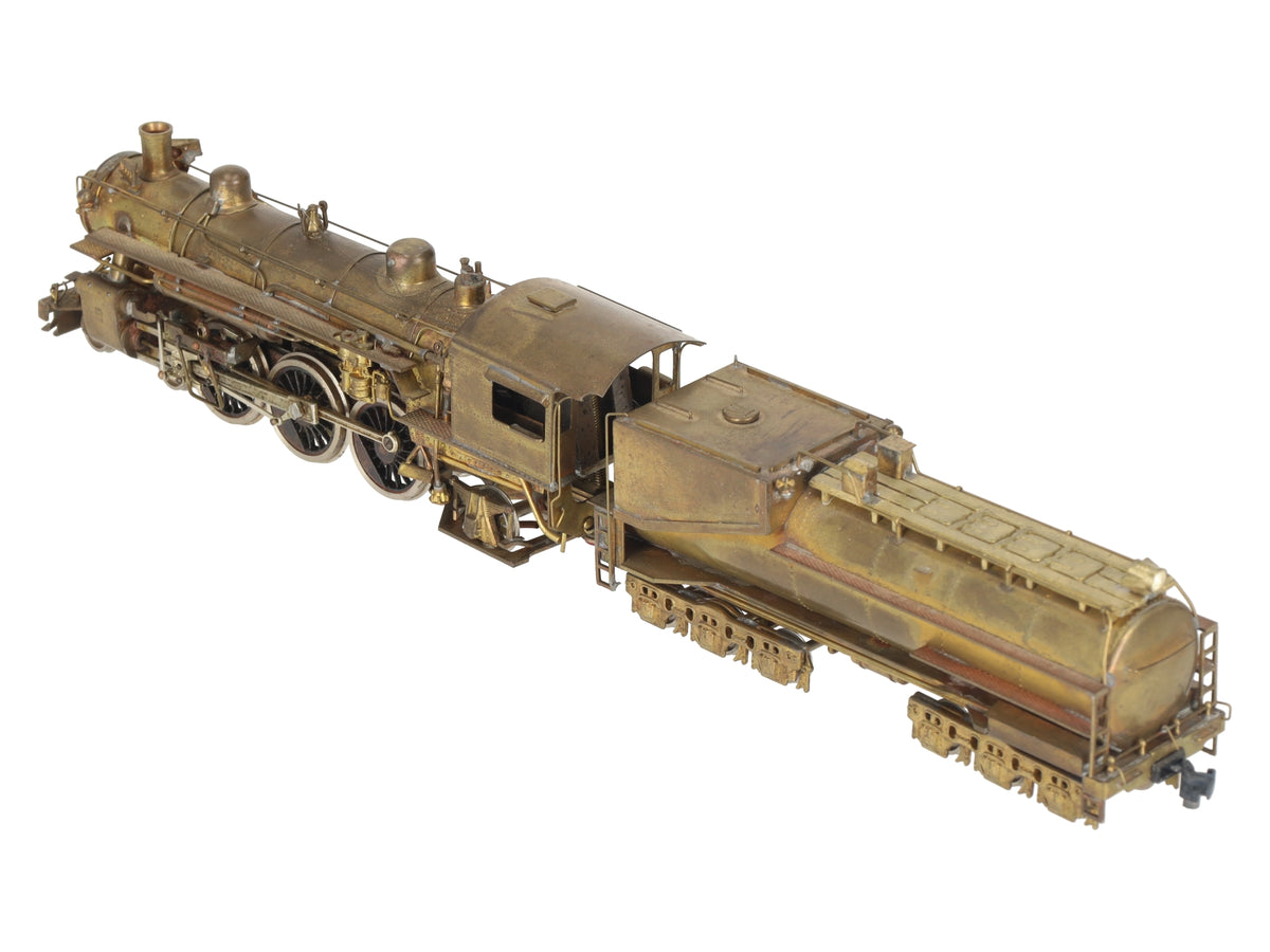 Austin HO Scale Brass SP P-5 Pacific Steam Locomotive & Tender VG/Box