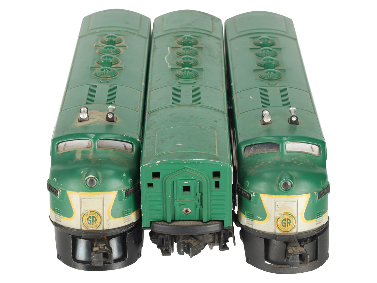 Lionel 2356 Vintage O Gauge Southern F-3 ABA Diesel Locomotive Set