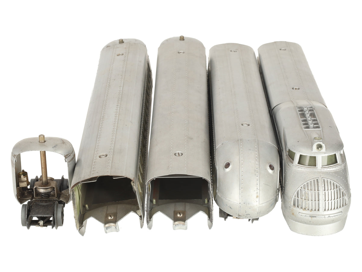 Lionel 752W Vintage O Silver M10000 Streamliner Set