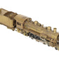 NWSL BRASS HO Scale N&W 4-6-2 Steam Locomotive & Tender - Unpainted VG