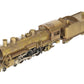 NWSL BRASS HO Scale N&W 4-6-2 Steam Locomotive & Tender - Unpainted VG