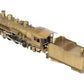 NWSL BRASS HO Scale N&W 4-6-2 Steam Locomotive & Tender - Unpainted VG