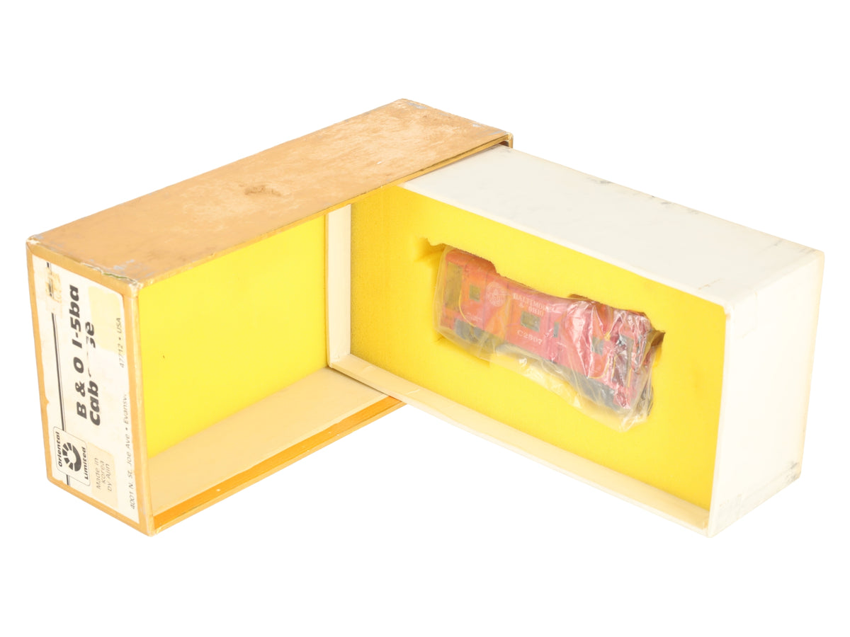 Oriental Limited HO Scale BRASS B&O I-5ba Caboose-Painted/Box