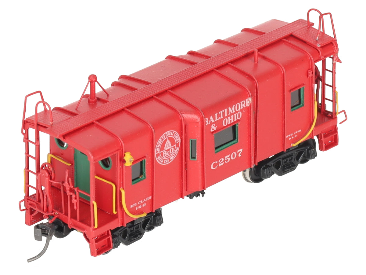 Oriental Limited HO Scale BRASS B&O I-5ba Caboose-Painted/Box