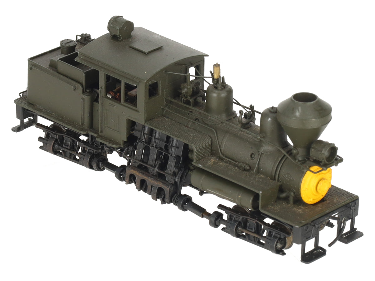 United Models HO Scale Brass Hillcrest RR 25-Ton Shay Steam Locomotive-Painted/Box