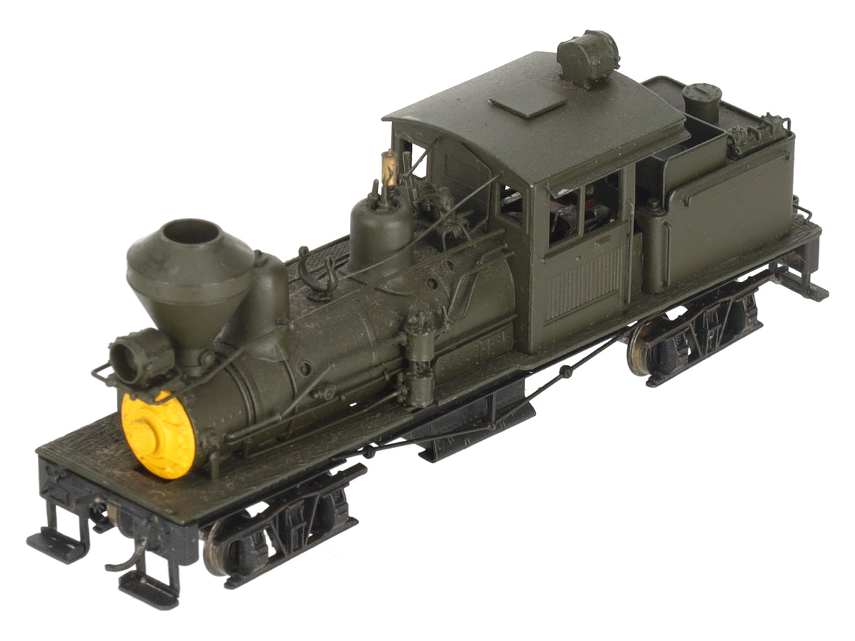 United Models HO Scale Brass Hillcrest RR 25-Ton Shay Steam Locomotive-Painted/Box