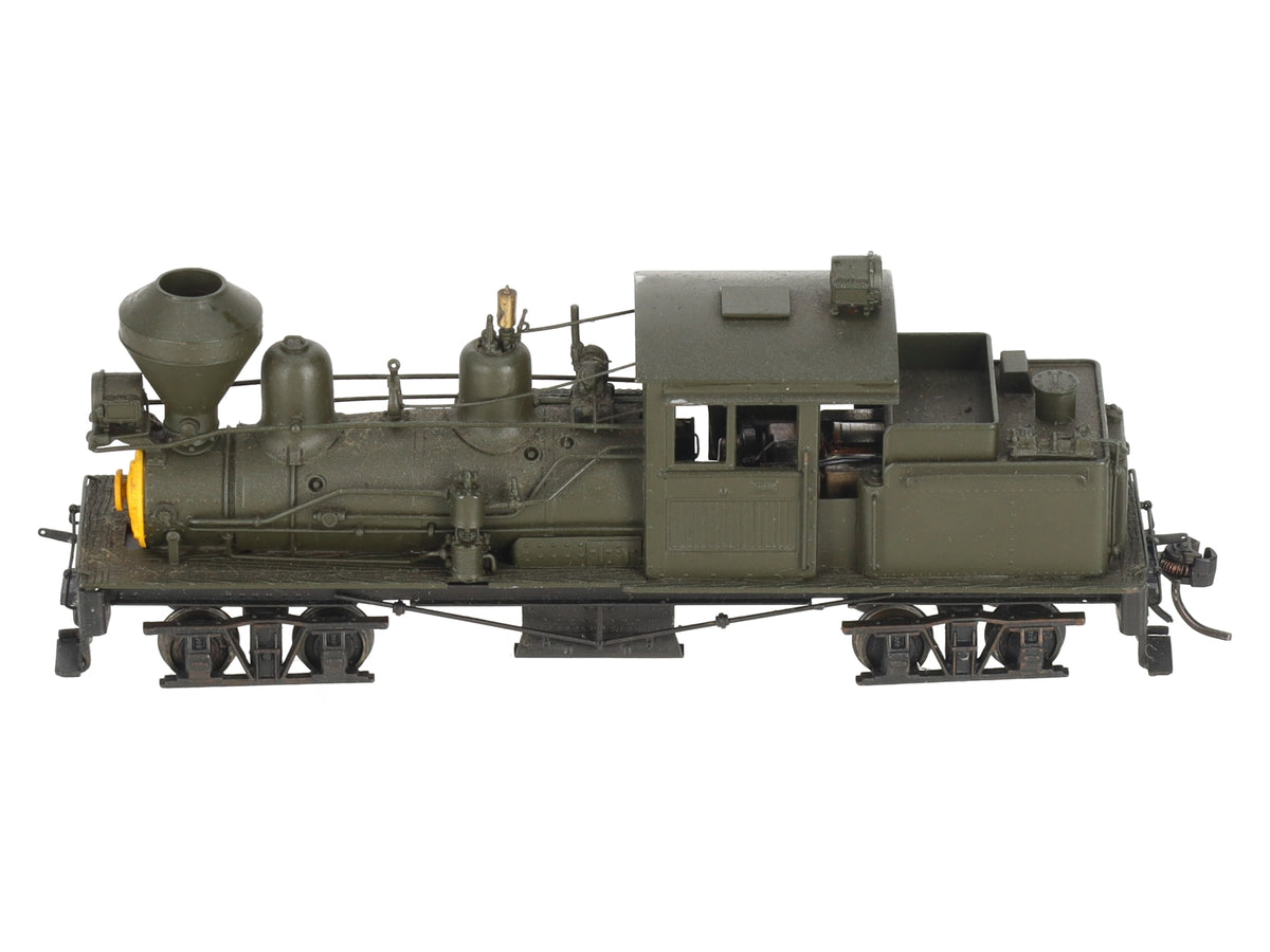 United Models HO Scale Brass Hillcrest RR 25-Ton Shay Steam Locomotive-Painted/Box