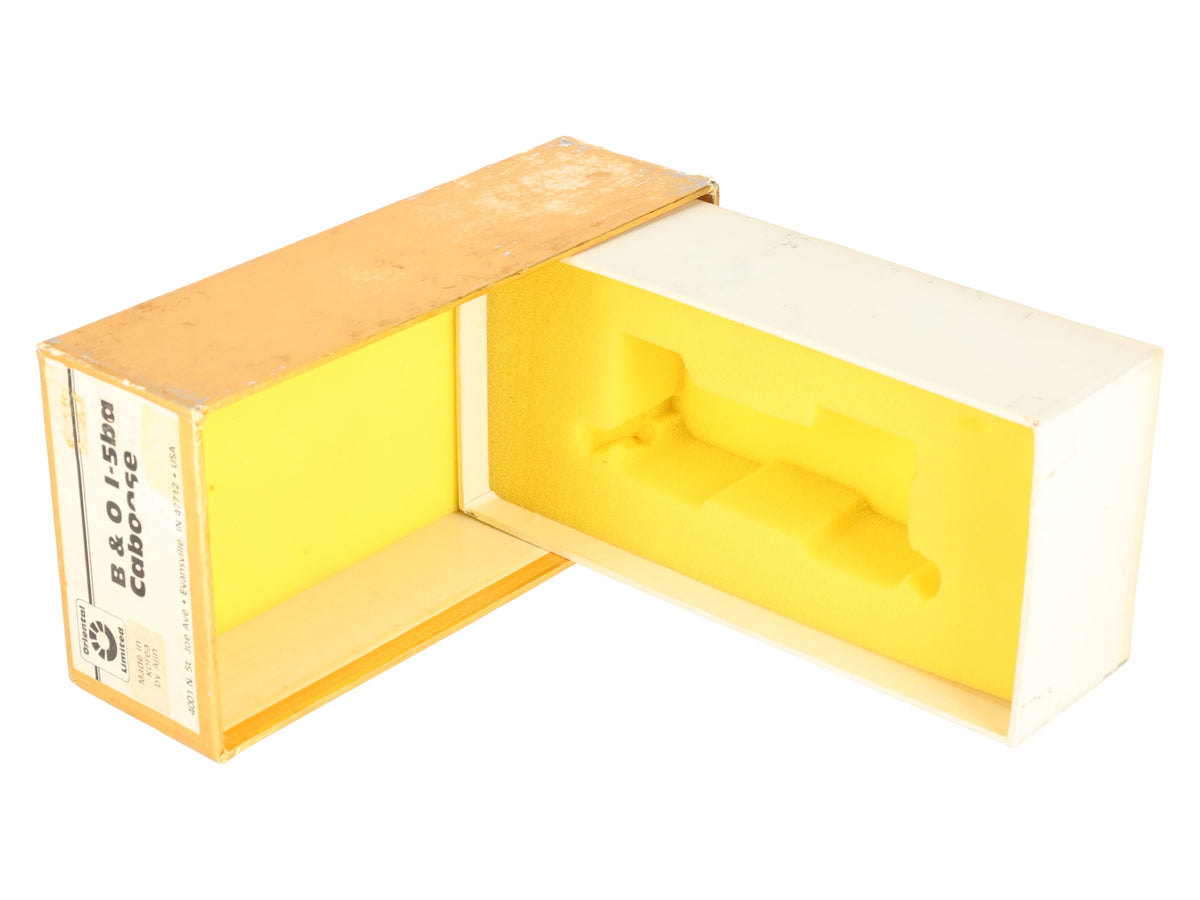 Oriental Limited HO Scale BRASS B&O I-5ba Caboose- Painted/Box