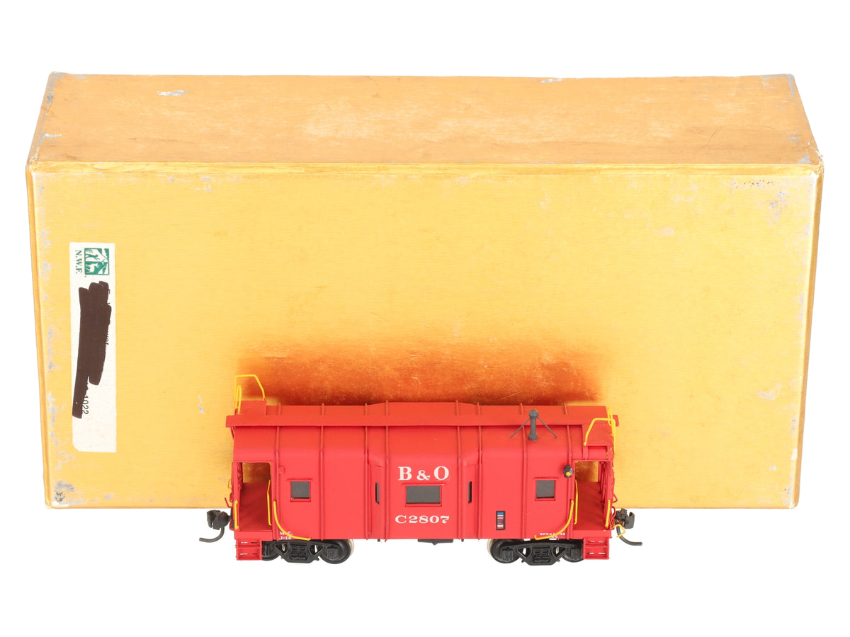 Oriental Limited HO Scale BRASS B&O I-5ba Caboose- Painted/Box