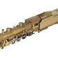 NWSL BRASS HO Scale N&W E-2a 4-6-2 Steam Locomotive & Tender - Unpainted VG/Box
