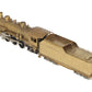 NWSL BRASS HO Scale N&W E-2a 4-6-2 Steam Locomotive & Tender - Unpainted VG/Box