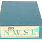 NWSL BRASS HO Scale N&W E-2a 4-6-2 Steam Locomotive & Tender - Unpainted EX/Box