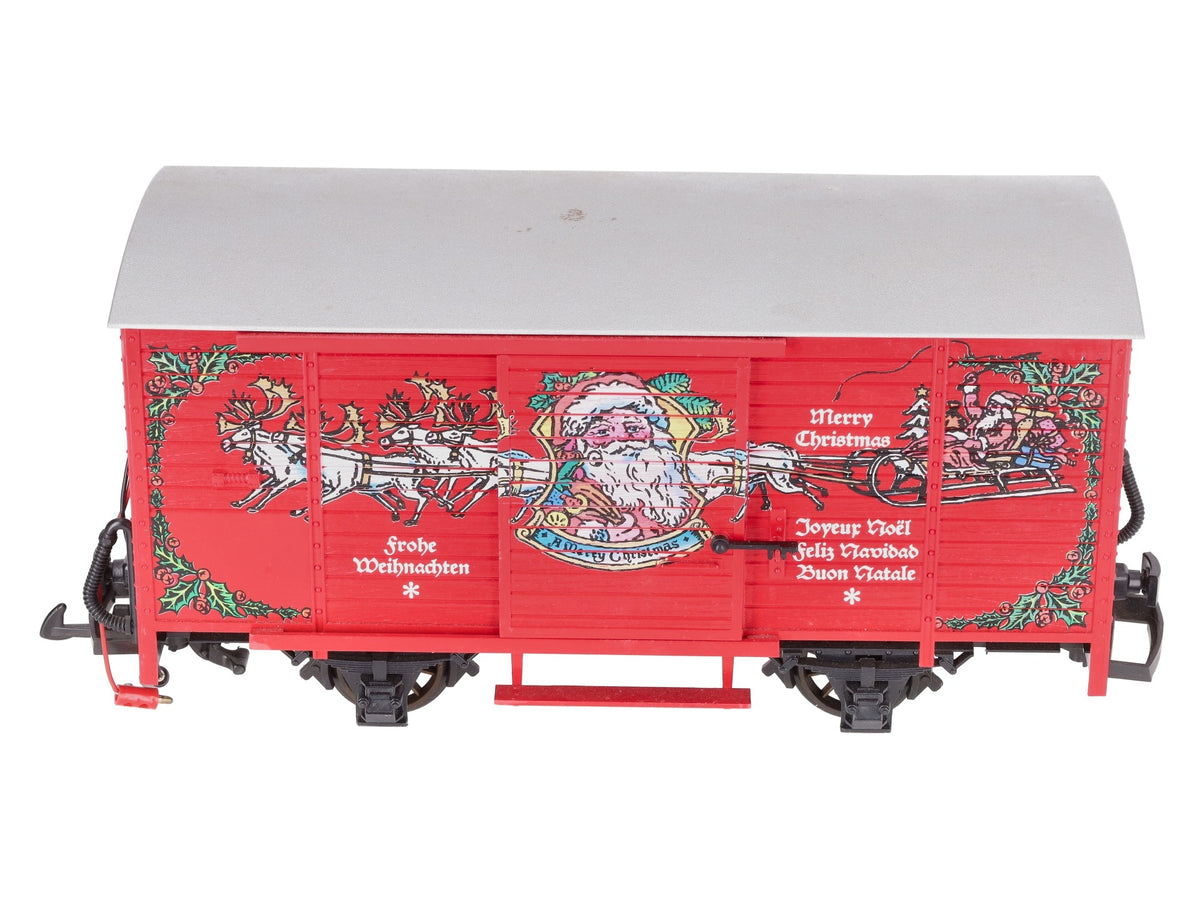 LGB 4335-S G Scale Christmas Boxcar with Sound VG/Box