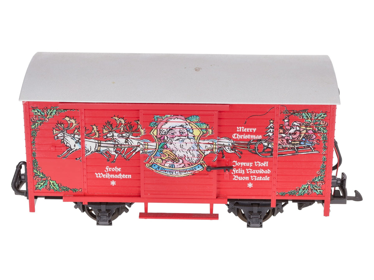 LGB 4335-S G Scale Christmas Boxcar with Sound VG/Box