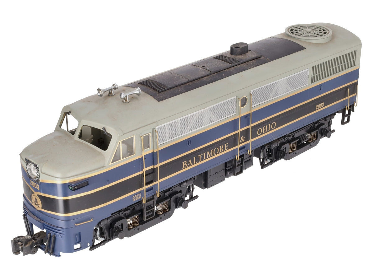 REA 22003 G Scale Baltimore & Ohio Diesel Alco FA-1 Locomotive #2003 VG/Box