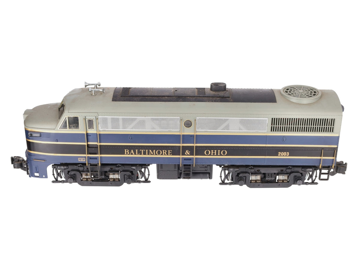 REA 22003 G Scale Baltimore & Ohio Diesel Alco FA-1 Locomotive #2003 VG/Box