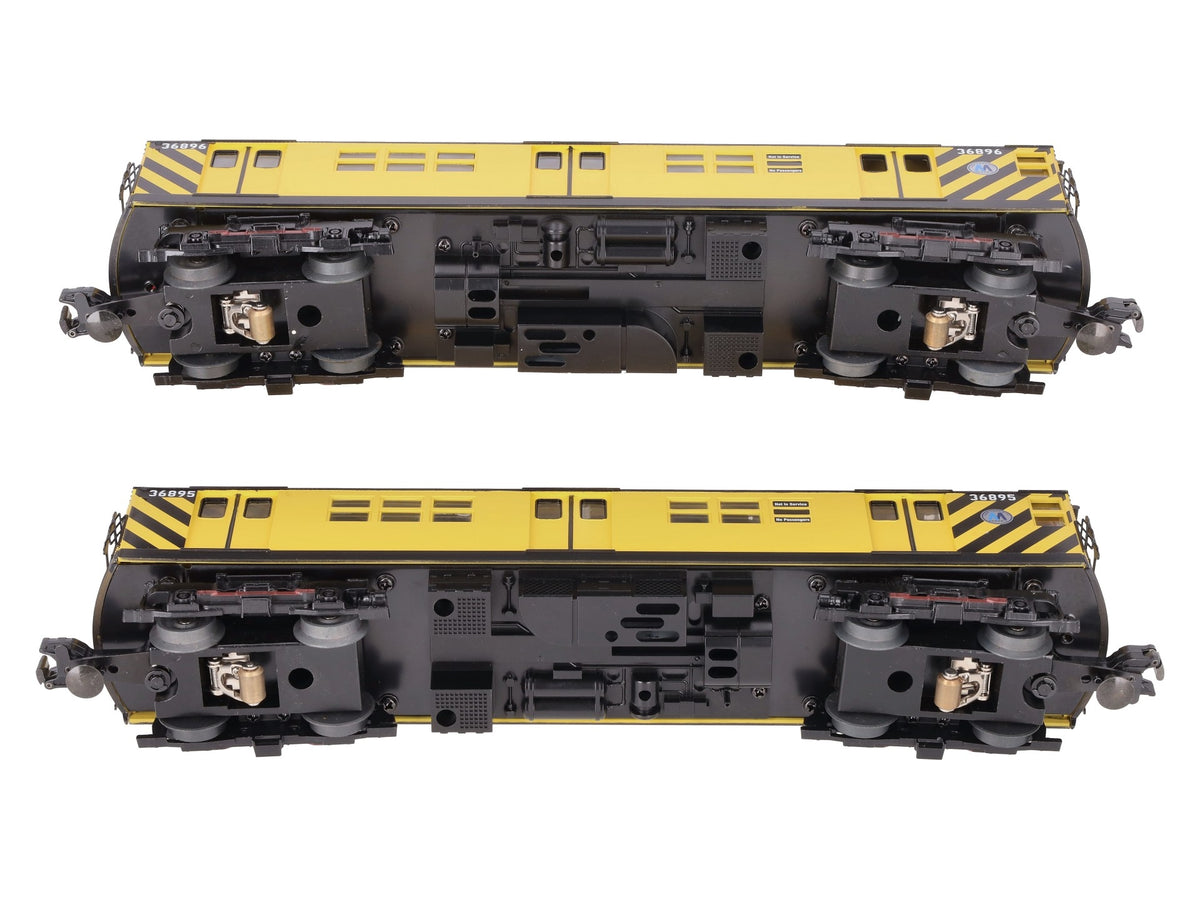 MTH 30-2273-3 O Gauge MTA R-17 Subway Add-On Non Powered Set (Set of 2) EX/Box
