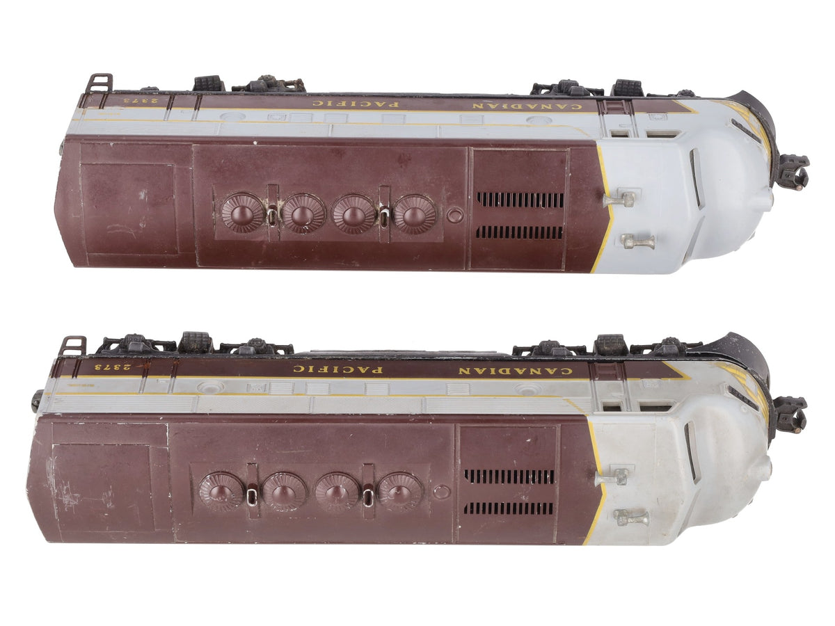 Lionel 2373 Vintage O Gauge Canadian Pacific F3 AA Diesel Locomotive Set