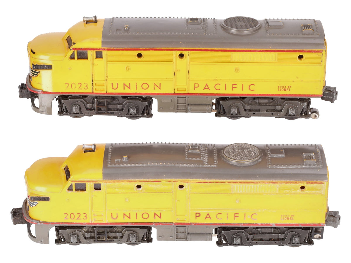 Lionel 2023 Vintage O Gauge Union Pacific Alco AA Diesel Locomotive Set