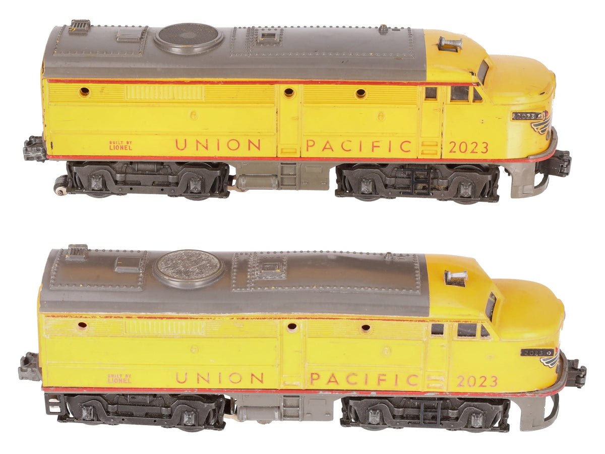 Lionel 2023 Vintage O Gauge Union Pacific Alco AA Diesel Locomotive Set