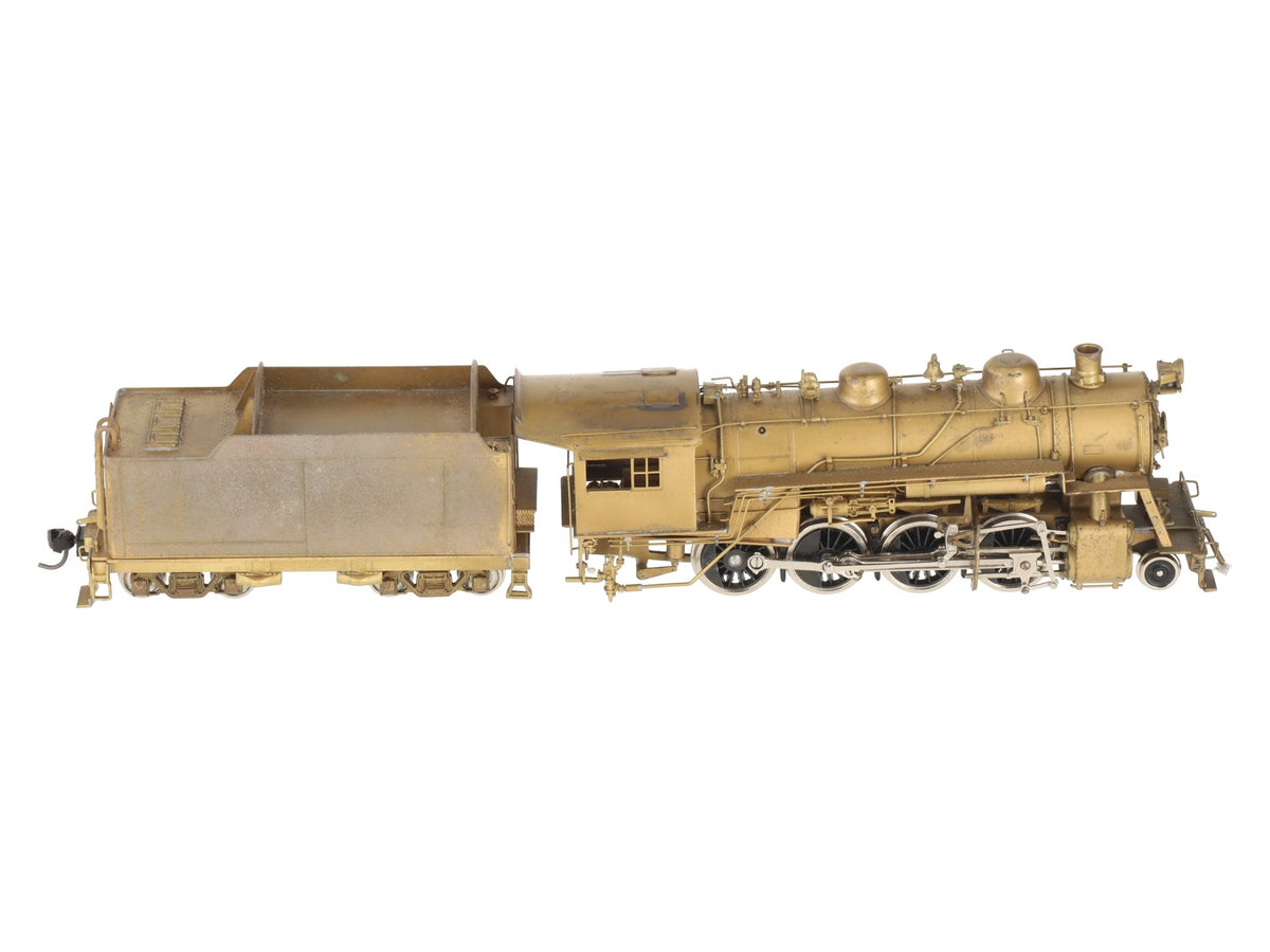 Pacific Mail East HO BRASS B&O 2-8-2 Steam Locomotive and Tender/Box