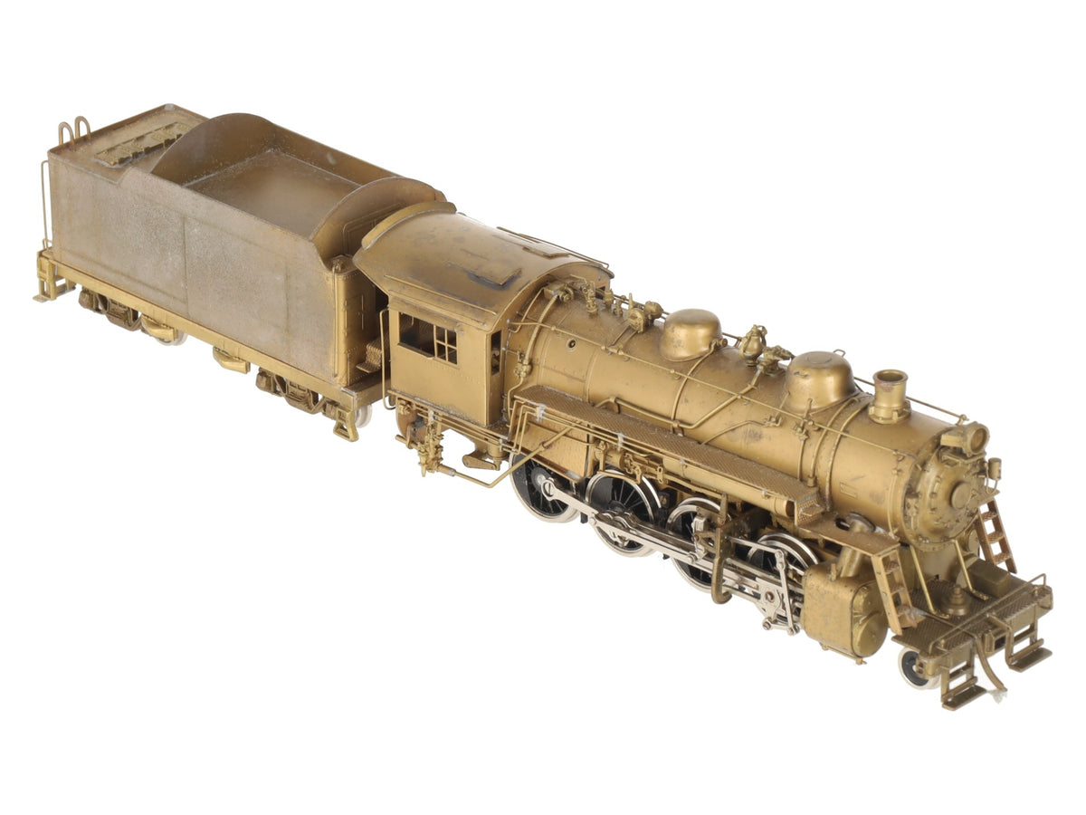 Pacific Mail East HO BRASS B&O 2-8-2 Steam Locomotive and Tender/Box