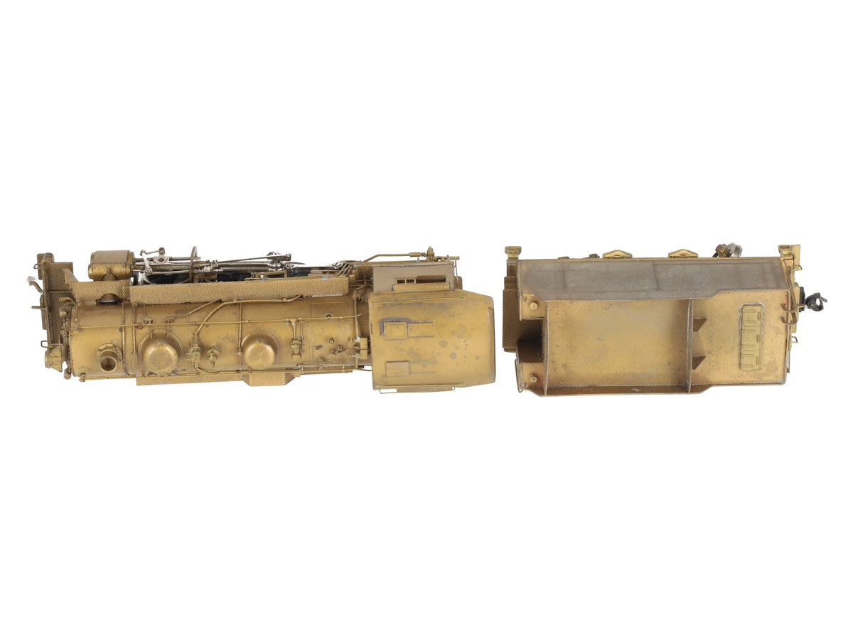 Pacific Mail East HO BRASS B&O 2-8-2 Steam Locomotive and Tender/Box