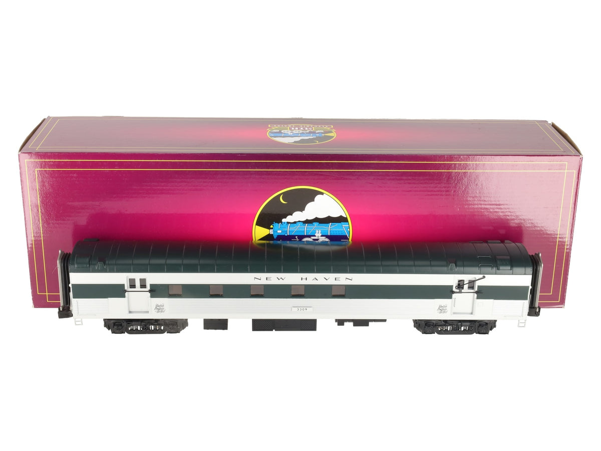 MTH 20-64202 O Gauge New Haven 70' Streamlined RPO Passenger Car #3309 LN/Box