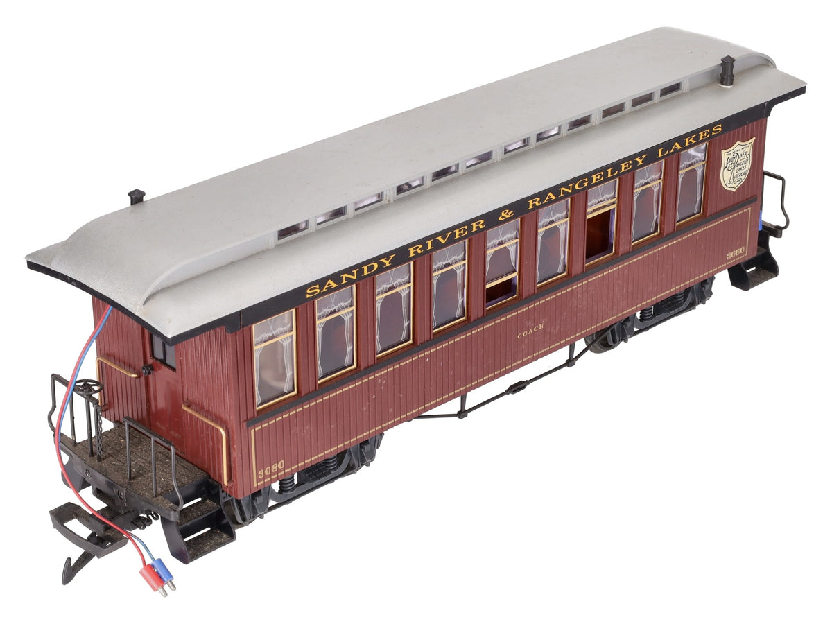 LGB 33800 G Scale Sandy River & Rangeley Lakes Coach Car #3080 VG/Box