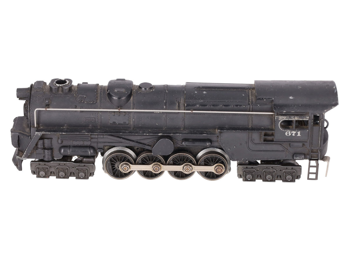 Lionel 671 Vintage O Gauge Century Club 671 S-2 Steam Turbine VG