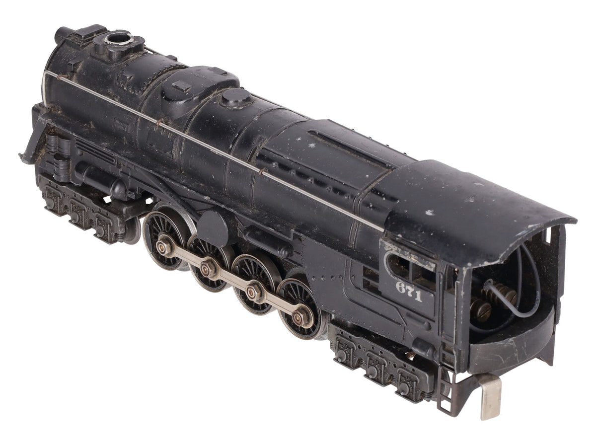 Lionel 671 Vintage O Gauge Century Club 671 S-2 Steam Turbine VG