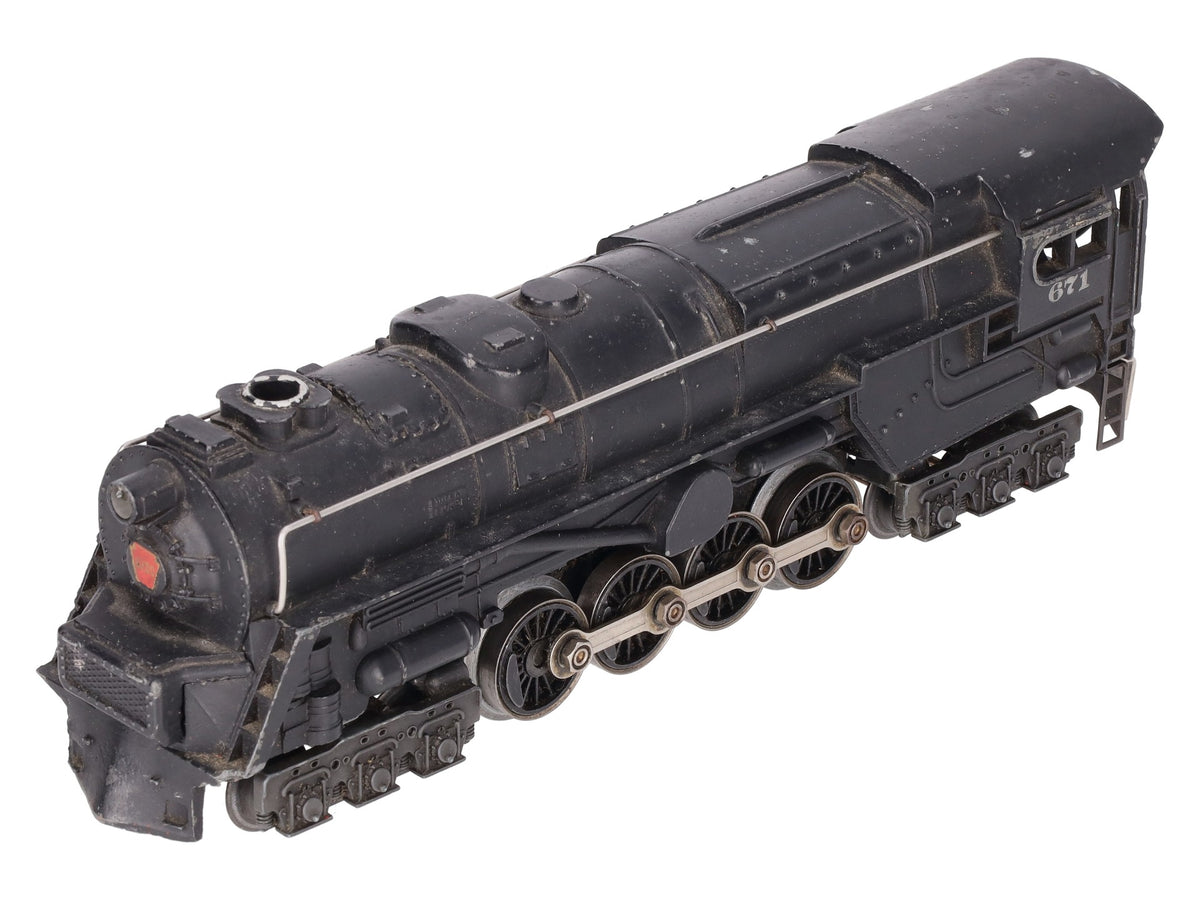 Lionel 671 Vintage O Gauge Century Club 671 S-2 Steam Turbine VG
