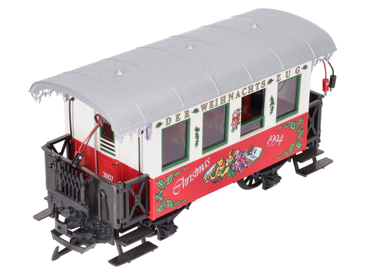 LGB 35070 G Scale 1994 Christmas Train Passenger Car EX/Box
