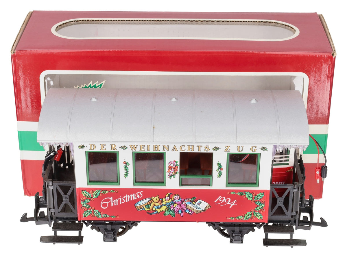 LGB 35070 G Scale 1994 Christmas Train Passenger Car EX/Box