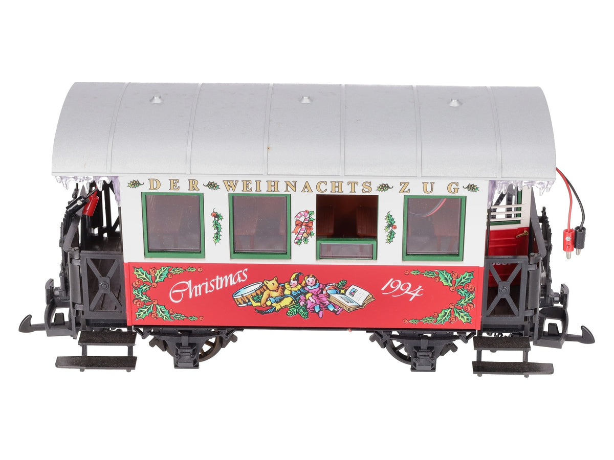 LGB 35070 G Scale 1994 Christmas Train Passenger Car EX/Box