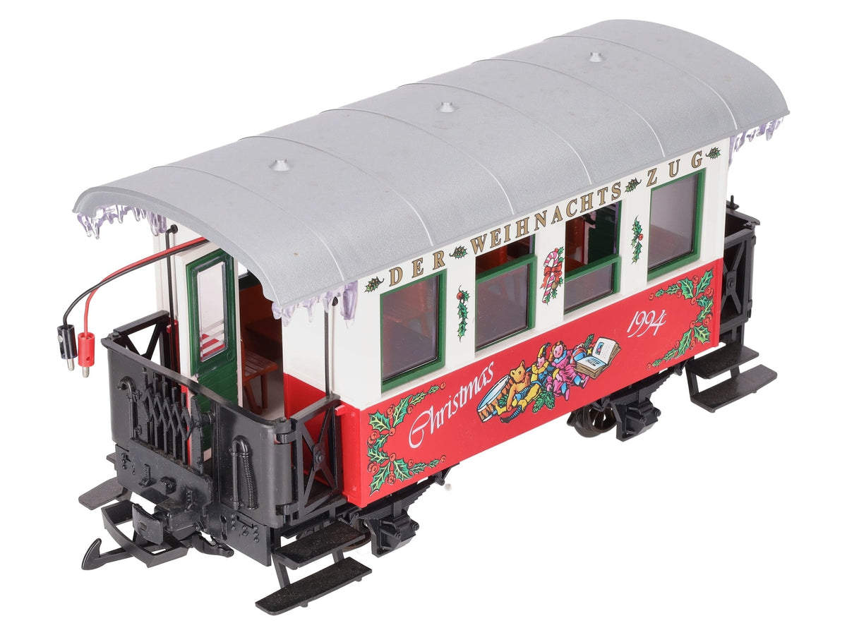 LGB 35070 G Scale 1994 Christmas Train Passenger Car EX/Box