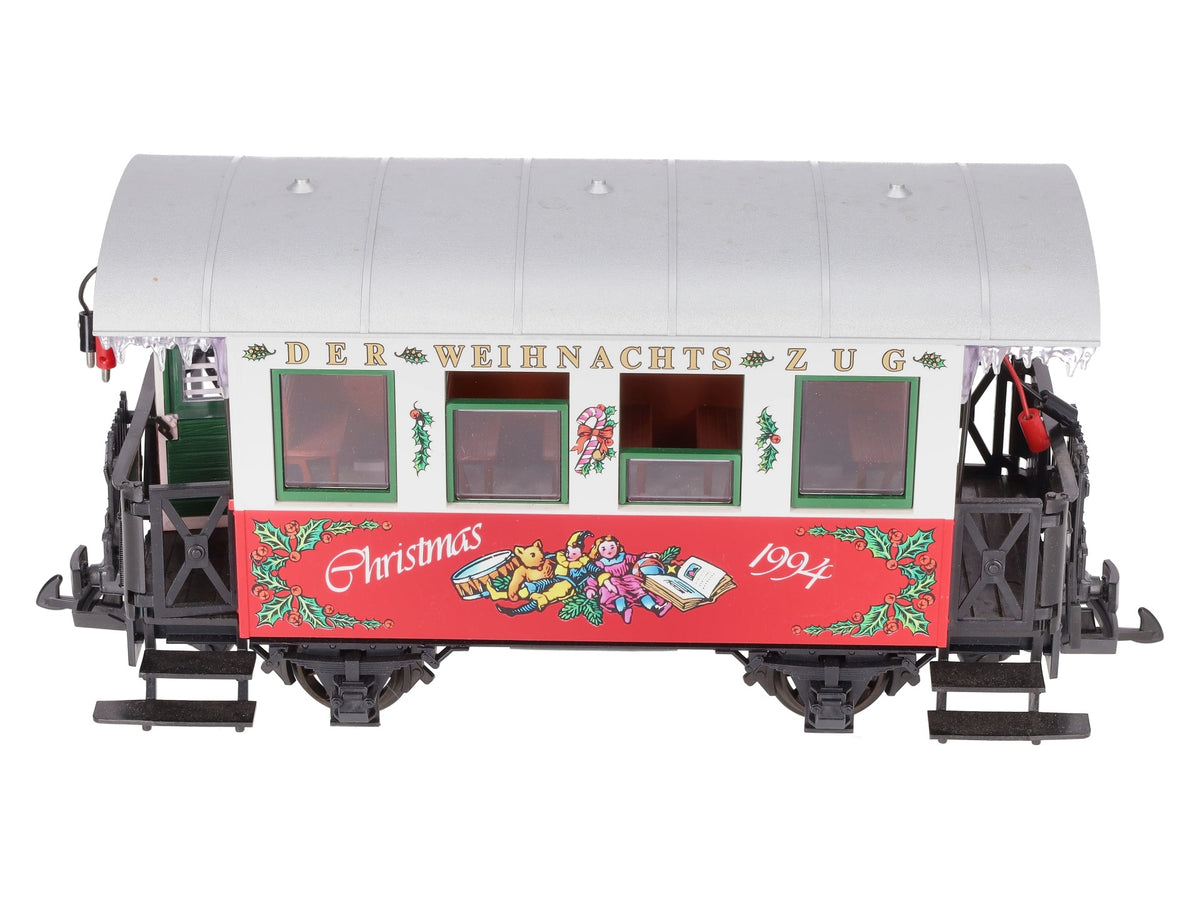 LGB 35070 G Scale 1994 Christmas Train Passenger Car EX/Box