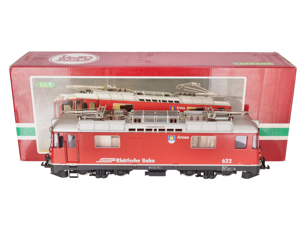 LGB 2043 G Scale Rhatische Bahn Electric Locomotive #622 EX/Box