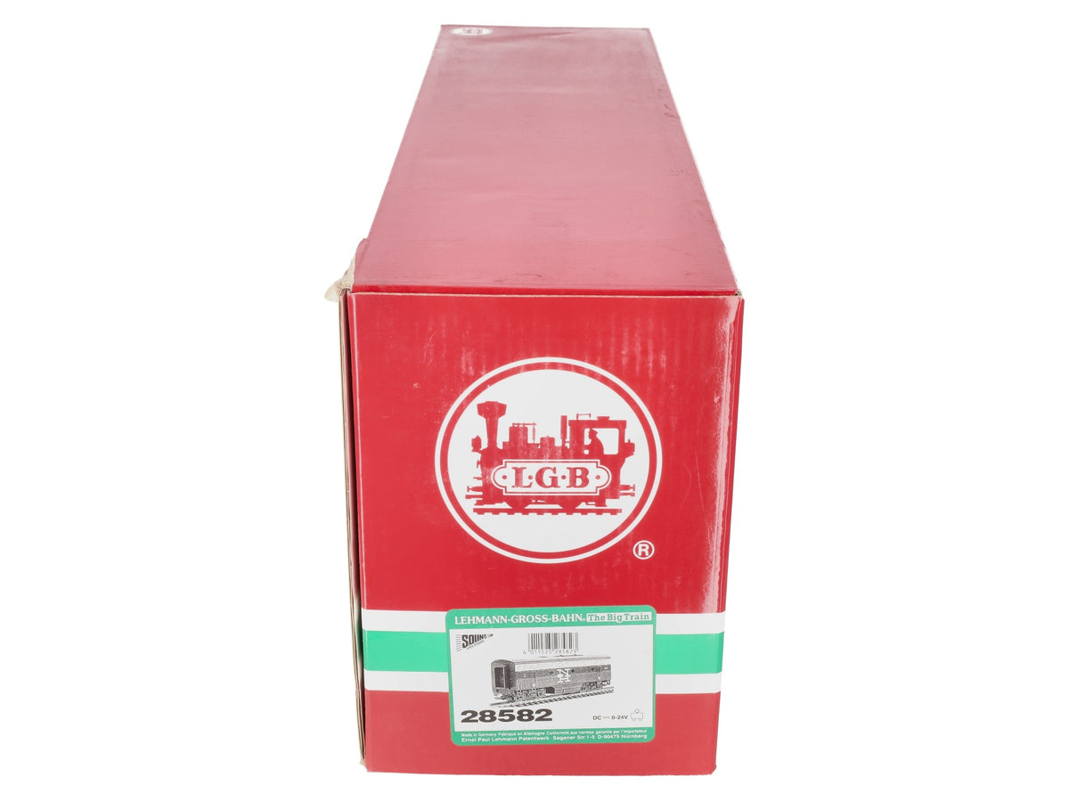 LGB 28582 G Scale New Haven F-7 B-Unit Non-Powered Diesel w/Sound #2025 EX/Box