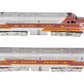 American Flyer 477 & 478 Vintage S Silver Flash PA AB Diesel Locomotive Set VG
