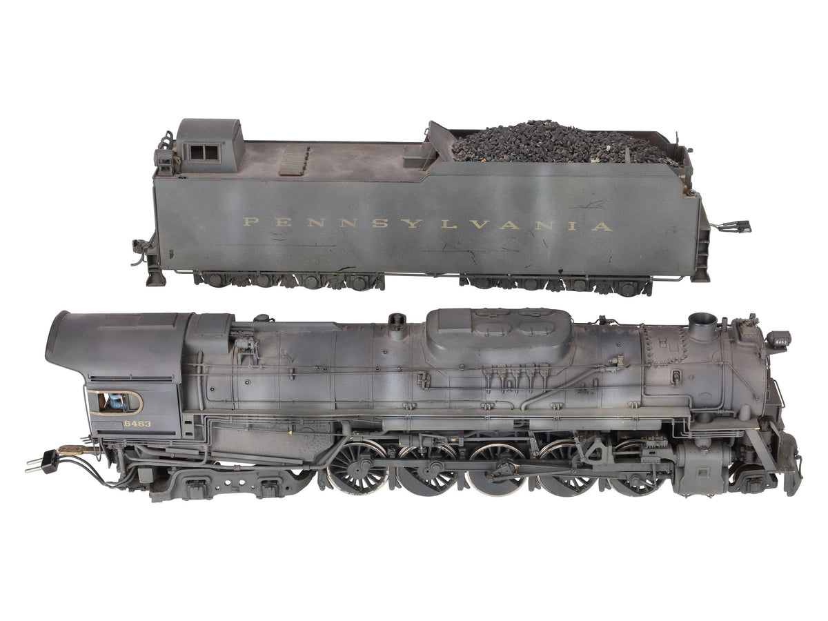 Westside Model Co. O Brass PRR 2-10-4 J-1 Steam Loco & Tender #6463 (2-Rail)