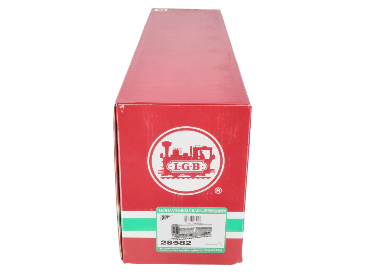 LGB 28582 G Scale New Haven F-7 B-Unit Non-Powered Diesel #2025 w/Sound EX/Box