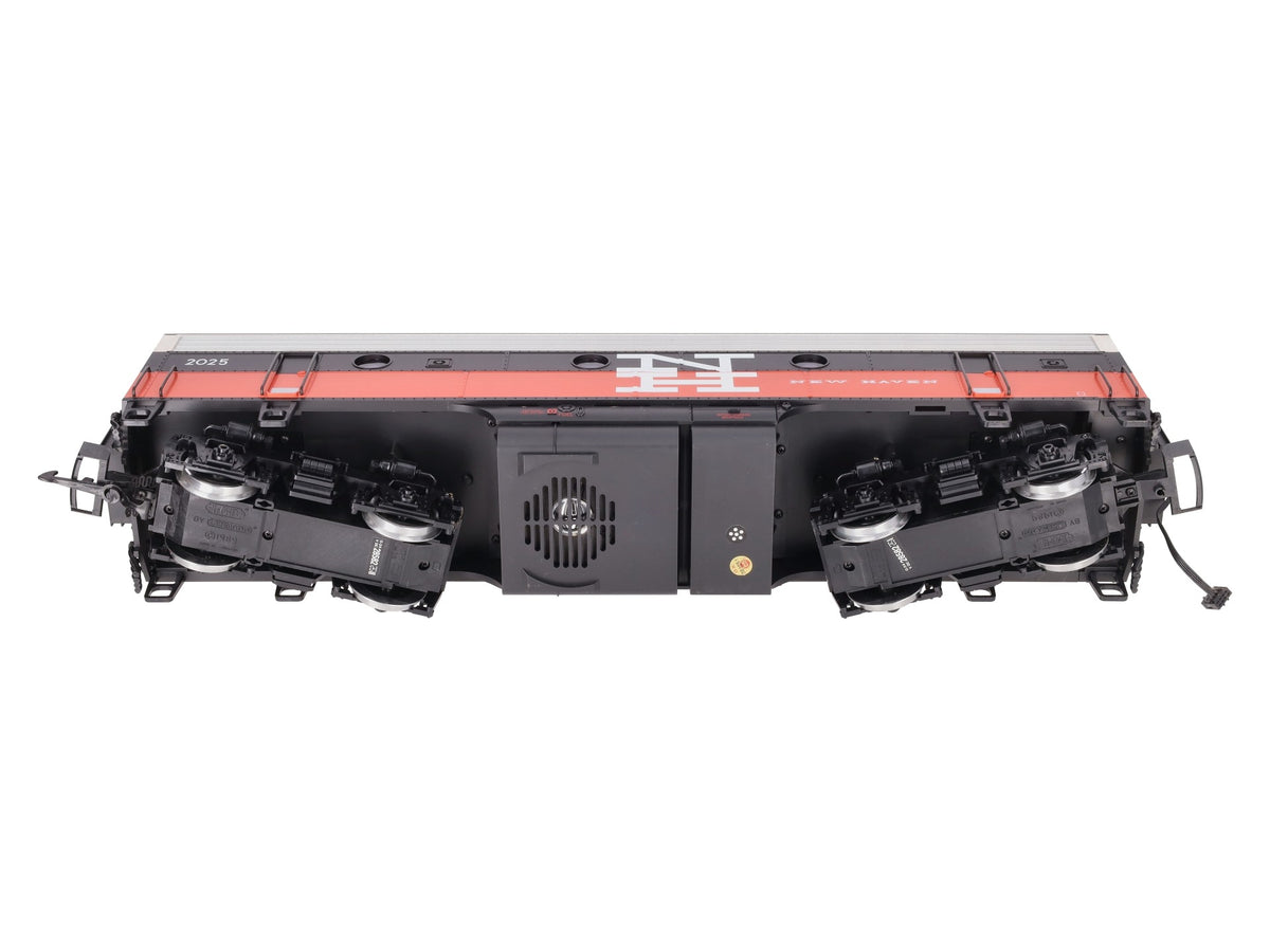 LGB 28582 G Scale New Haven F-7 B-Unit Non-Powered Diesel #2025 w/Sound EX/Box